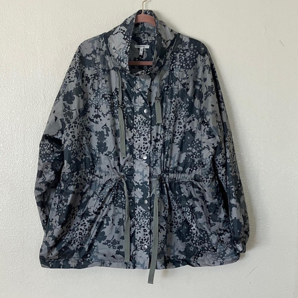 Maurices Floral Nylon Windbreaker, 2X